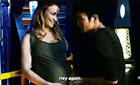 the 100 harper pregnant|harper in the 100.